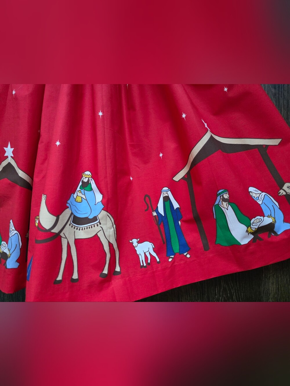 Eleanor Rose Heather "Silent Night" Nativity dress - Picture 4 of 13